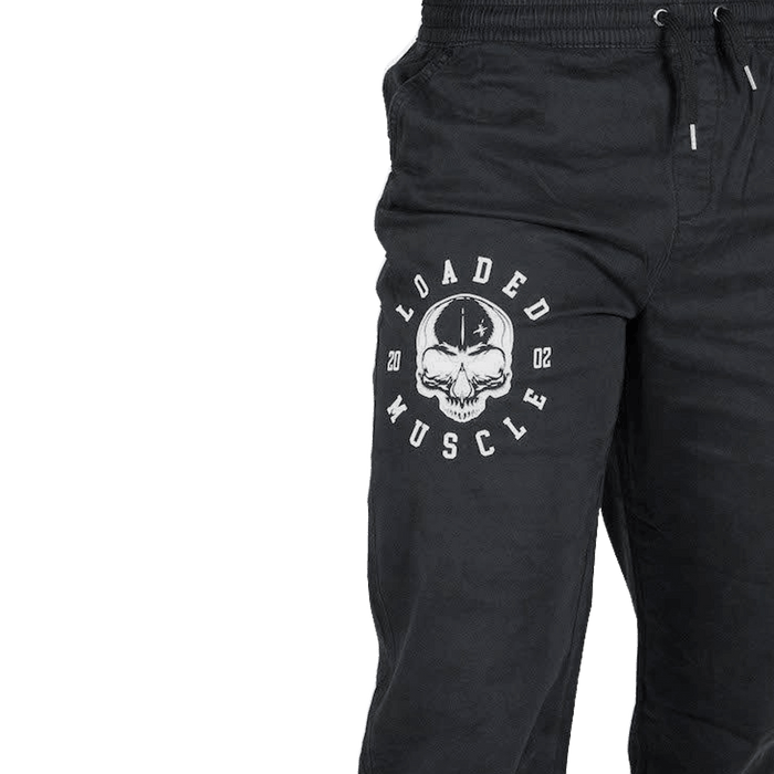 Loaded Chinos Scull - Black