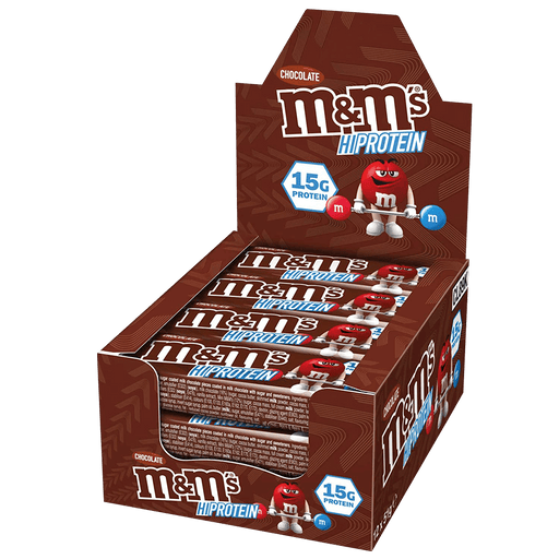 M&M's Protein Chocolate Bar - 12x51g.
