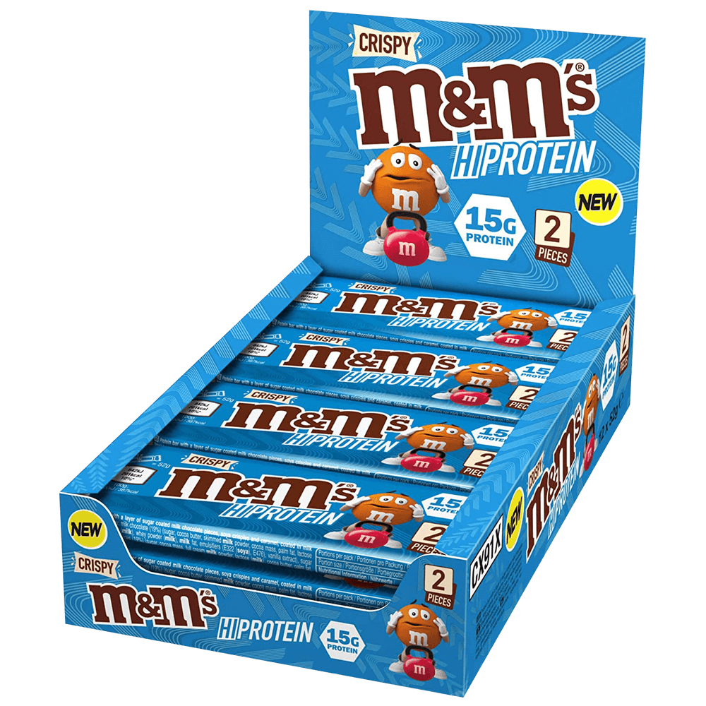 M&M's Protein Crispy Bar - 10x52g.