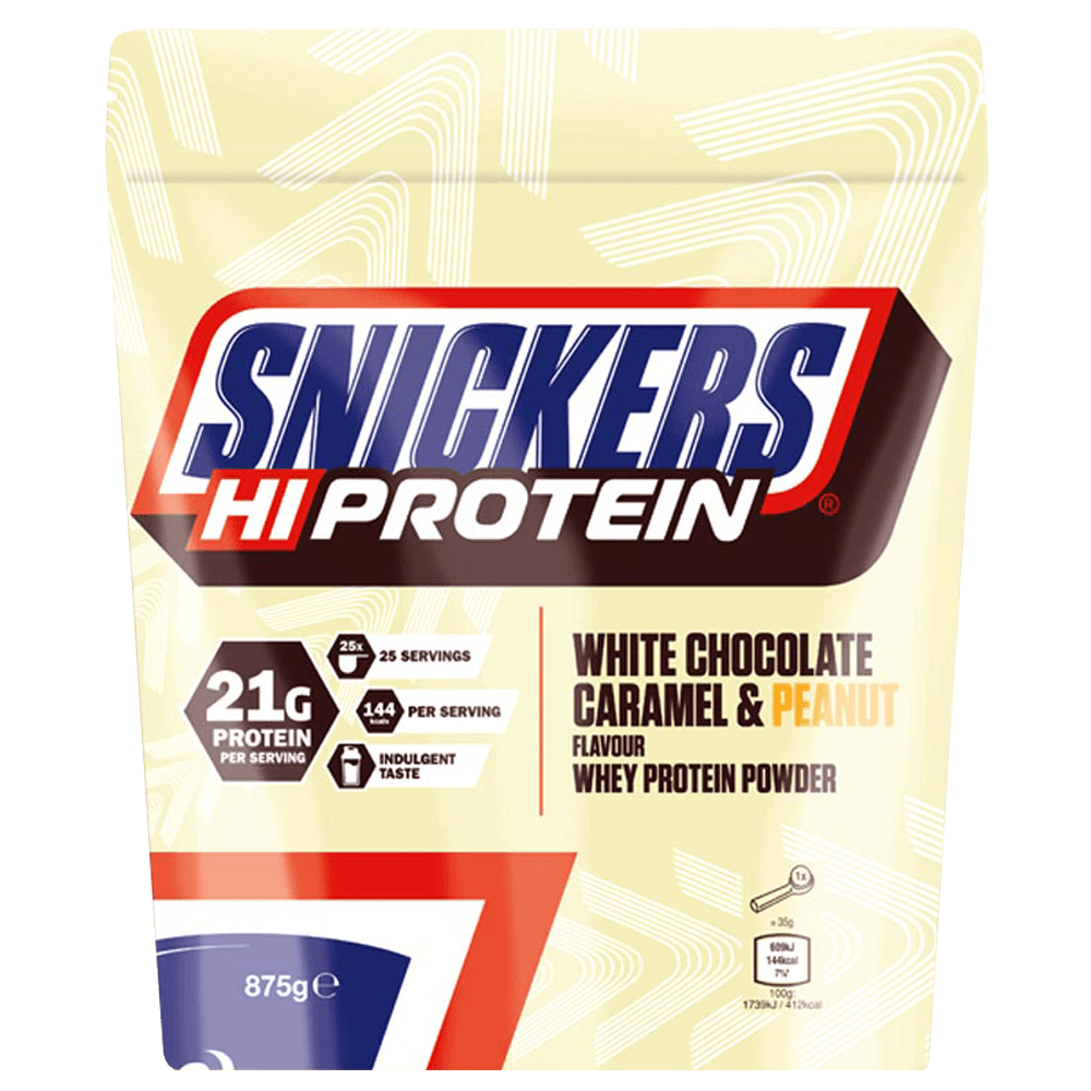 Snickers Hi-Protein Powder White Chocolate - 875g.