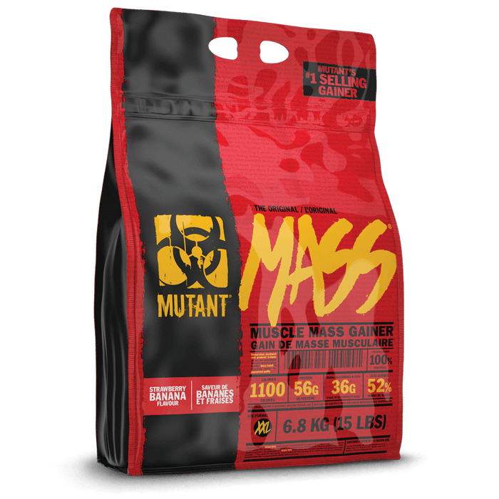 Mutant Mass Strawberry Banana - 6800g. + Shaker