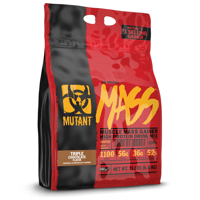 Mutant Mass Triple Chocolate - 6800g. + Shaker