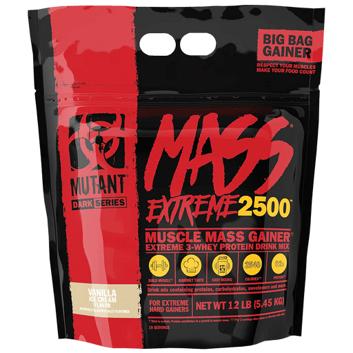 Mutant Mass Extreme 2500 Vanilla Ice Cream - 5450g.