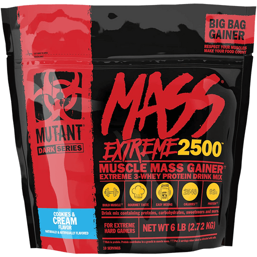 Mutant Mass Extreme 2500 Cookies & Cream - 2720g.