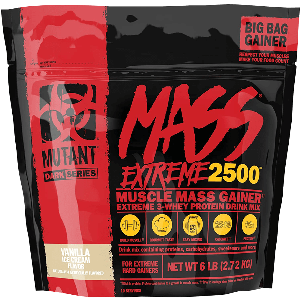 Mutant Mass Extreme 2500 Vanilla Ice Cream - 2720g.