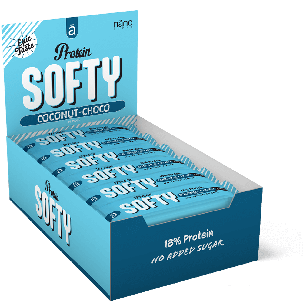 Protein Softy Coconut Choco - 18x33g. (15/2-25)