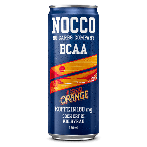 NOCCO BCAA Blood Orange - 330ml. (inkl. SE pant)