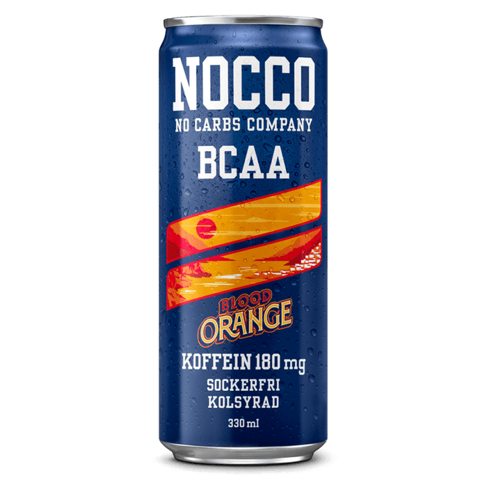 NOCCO BCAA Blood Orange - 330ml. (inkl. SE pant)