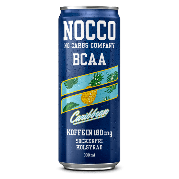 NOCCO BCAA Caribbean - 24x330ml. (inkl. SE pant)