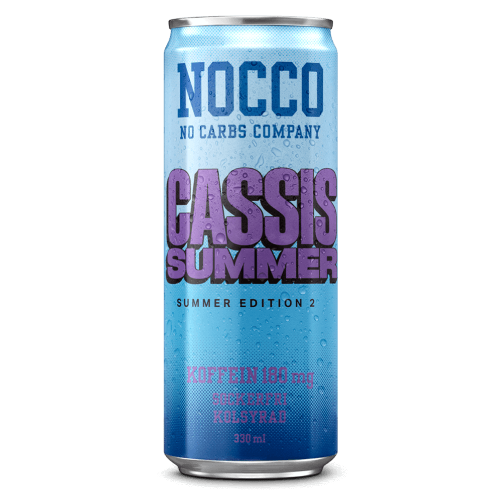 NOCCO Summer Cassis - 24x330ml. (inkl. SE pant)