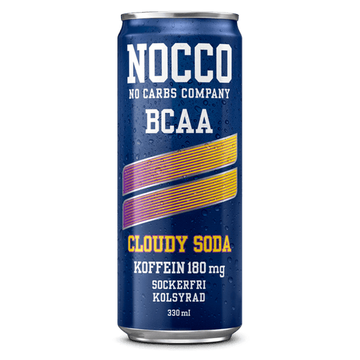 NOCCO BCAA Cloudy Soda - 330ml. (inkl. SE pant)