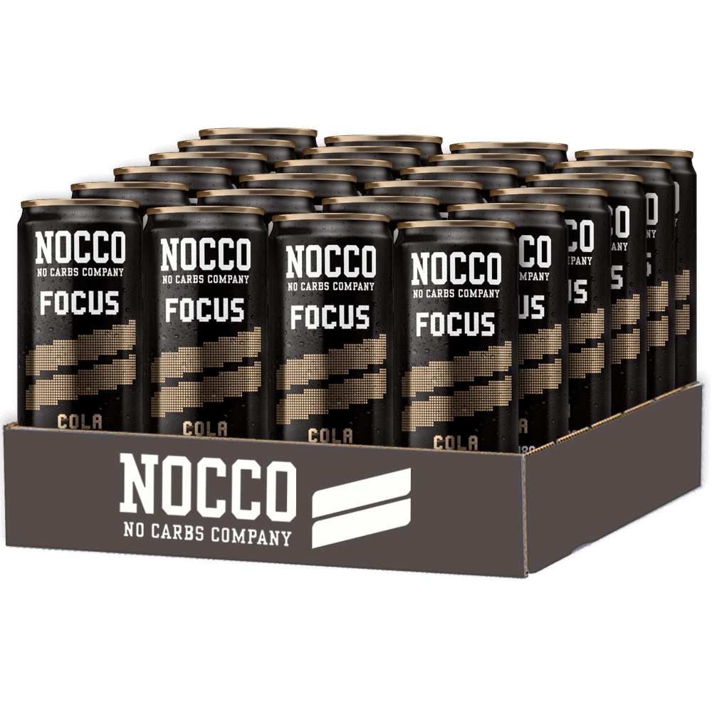 NOCCO Focus Cola - 24x330ml. (inkl. SE pant)