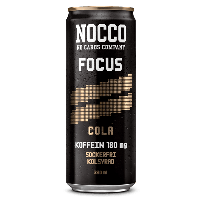 NOCCO Focus Cola - 330ml. (inkl. SE pant)