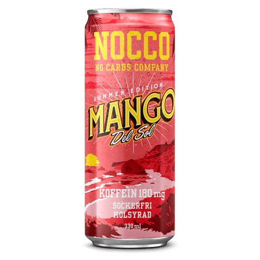 NOCCO BCAA Mango Del Sol - 330ml. (inkl. SE pant)