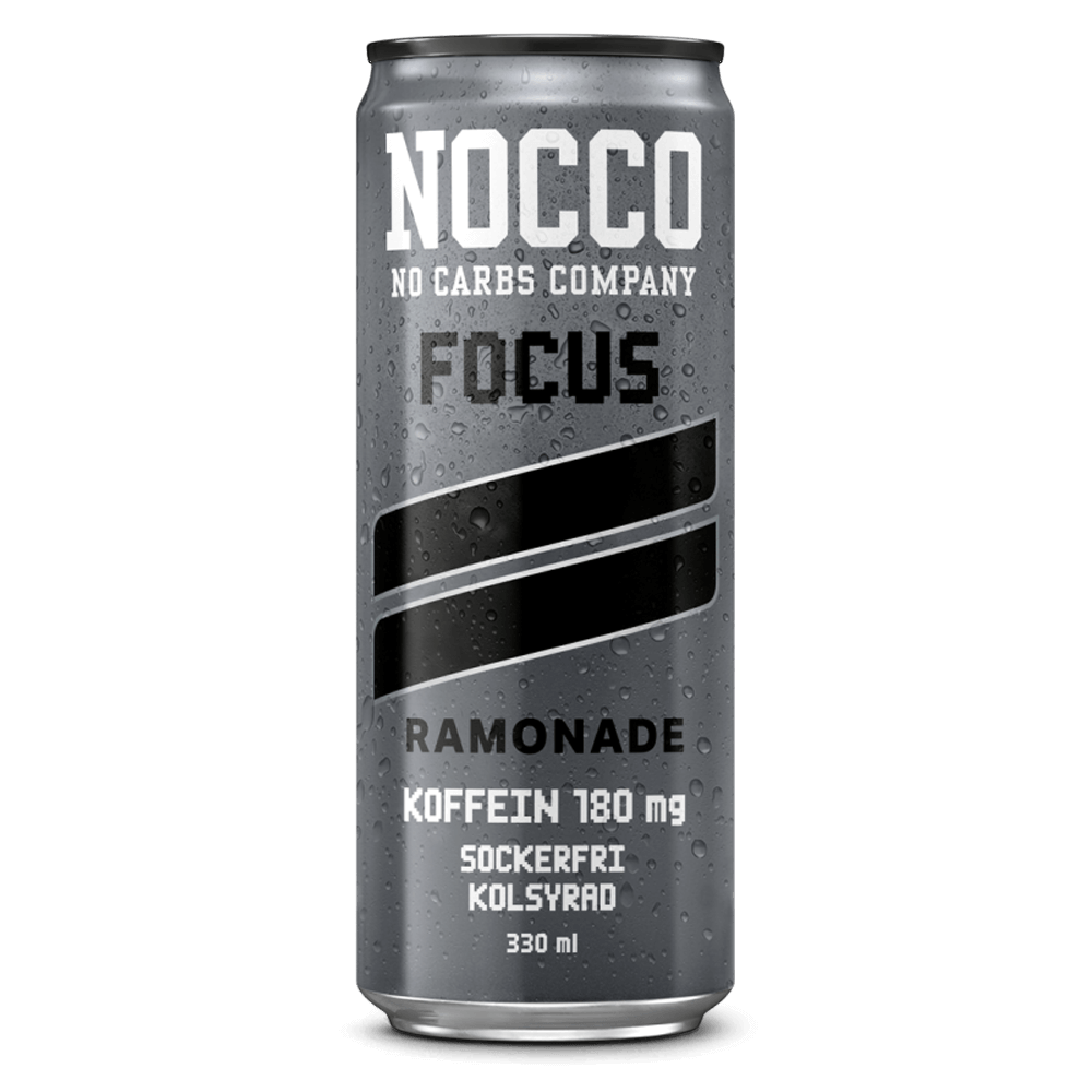 NOCCO Focus Ramonade - 24x330ml. (inkl. SE pant)