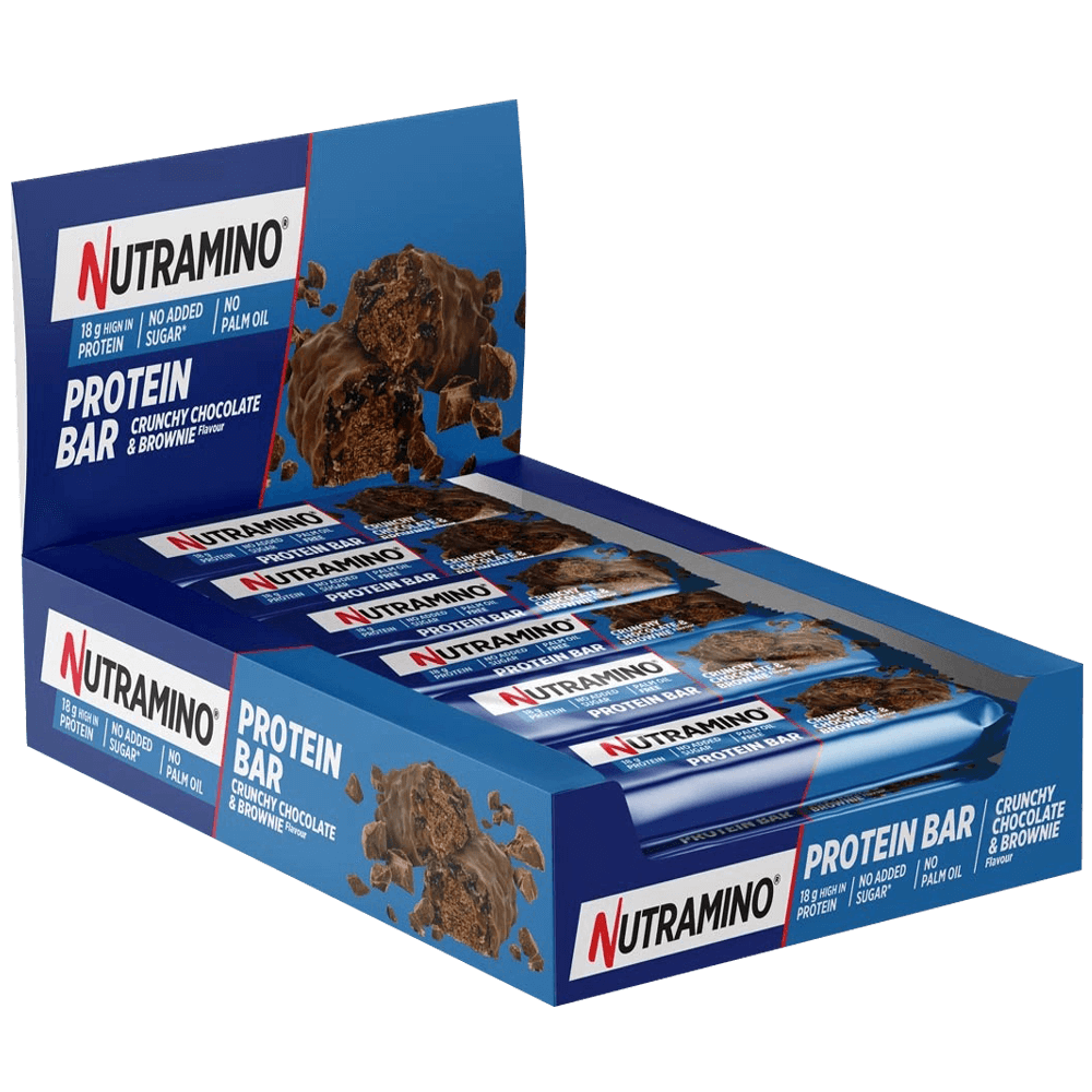 Proteinbar Crunchy Chocolate & Brownie - 12x55g.