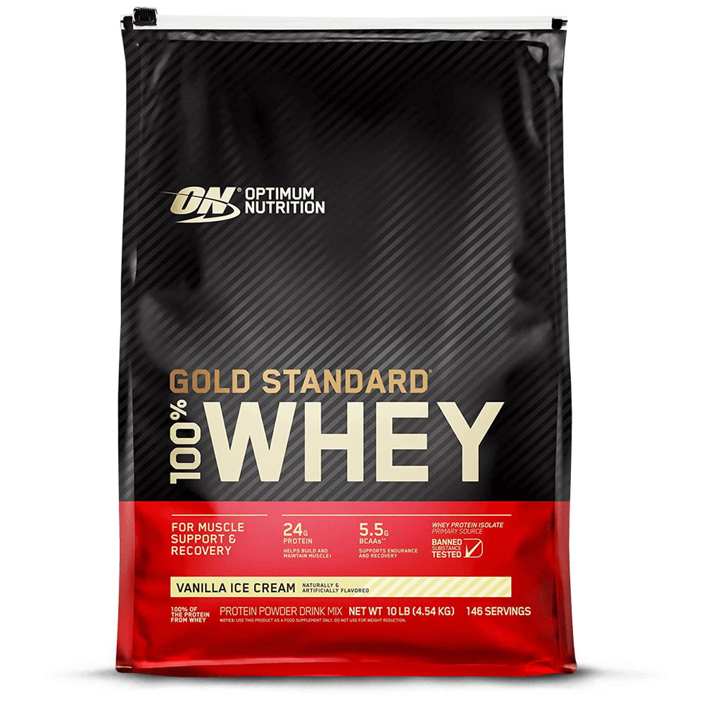 100% Whey Gold Standard Vanilla Ice Cream - 4545g.