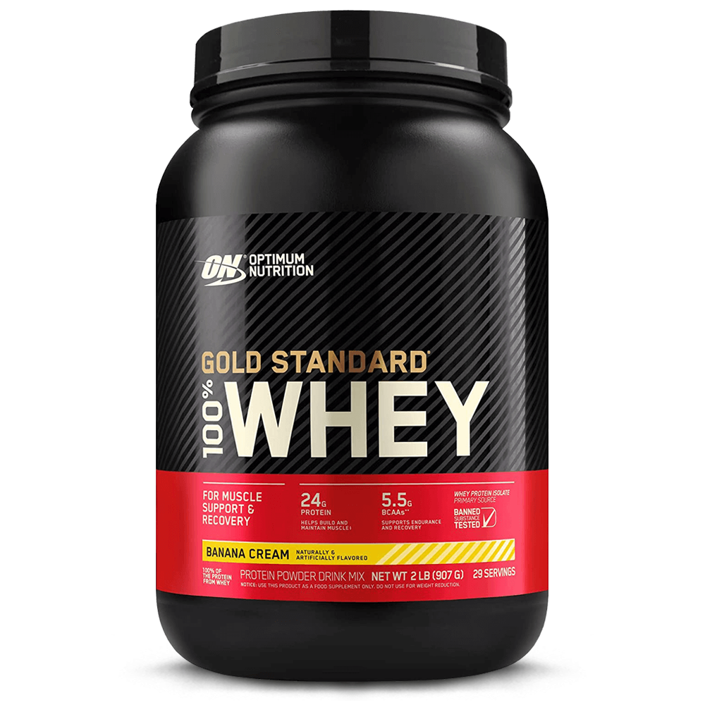 100% Whey Gold Standard Banana Cream - 908g.