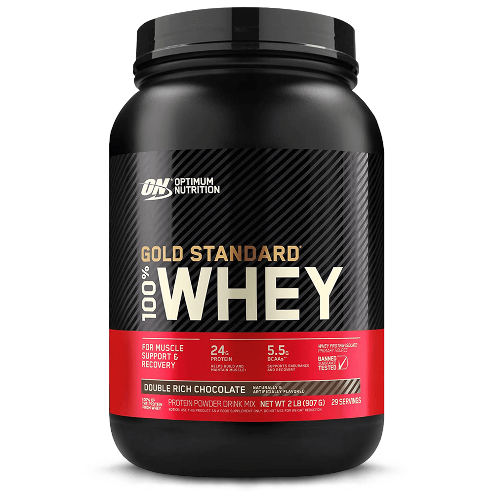 100% Whey Gold Standard Double Rich Chocolate - 908g.