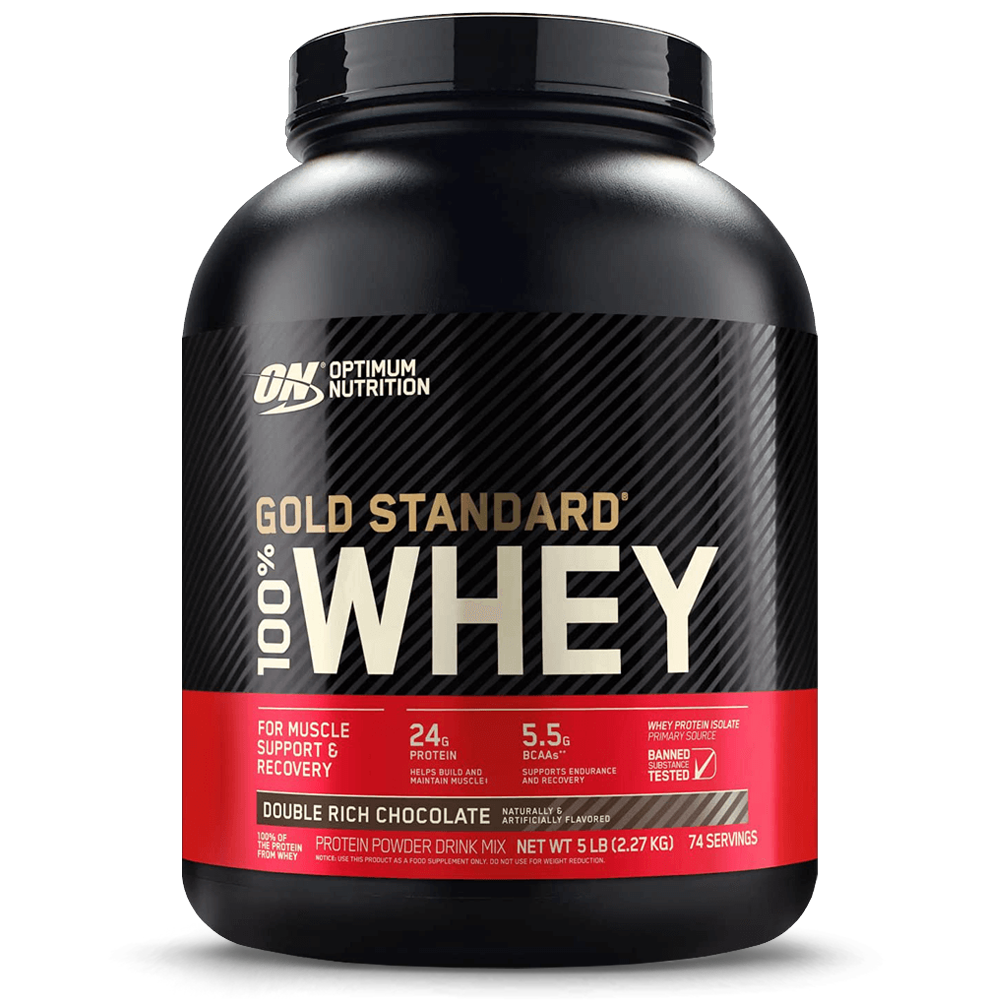 100% Whey Gold Standard Double Rich Chocolate - 2273g.