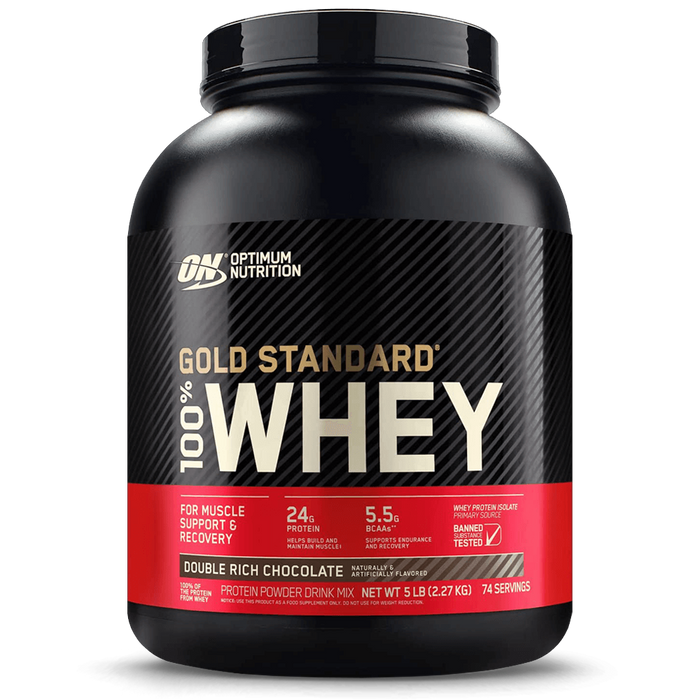 100% Whey Gold Standard Double Rich Chocolate - 2273g. + Sleep Support