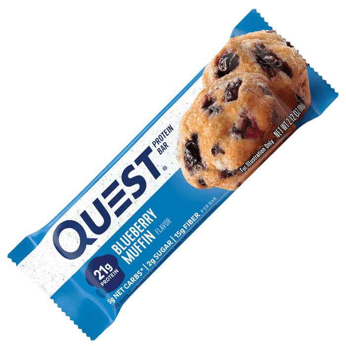 Quest Protein Bar Blueberry Muffin - 12x60g.