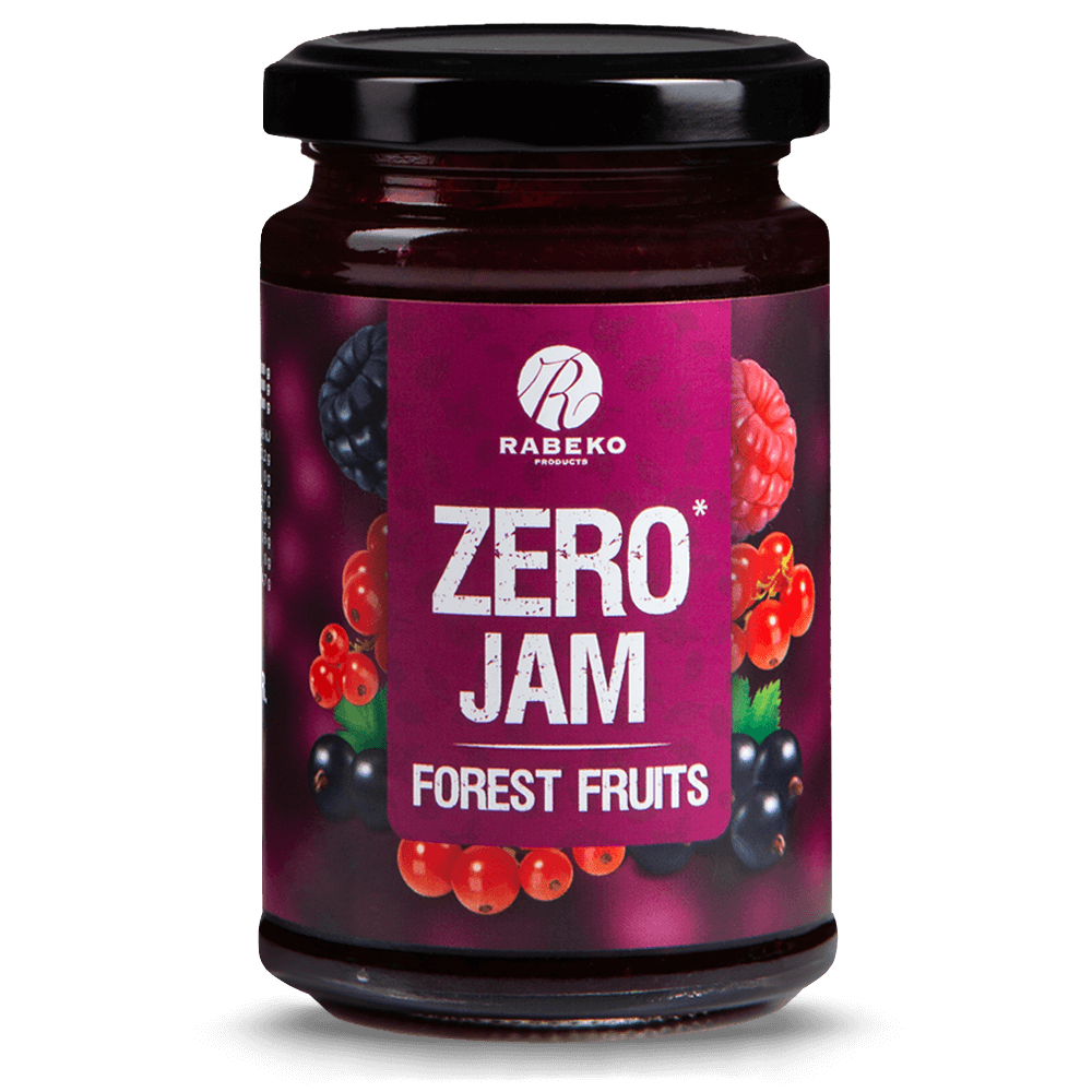 Rabeko Zero Jam Forest Fruits - 225g.