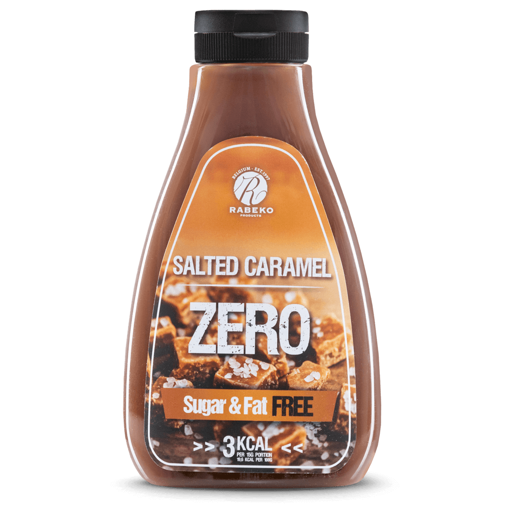 Rabeko Zero Salted Caramel Syrup - 350ml.