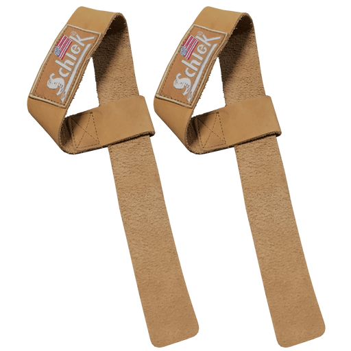 Leather Lifting Straps - Natural