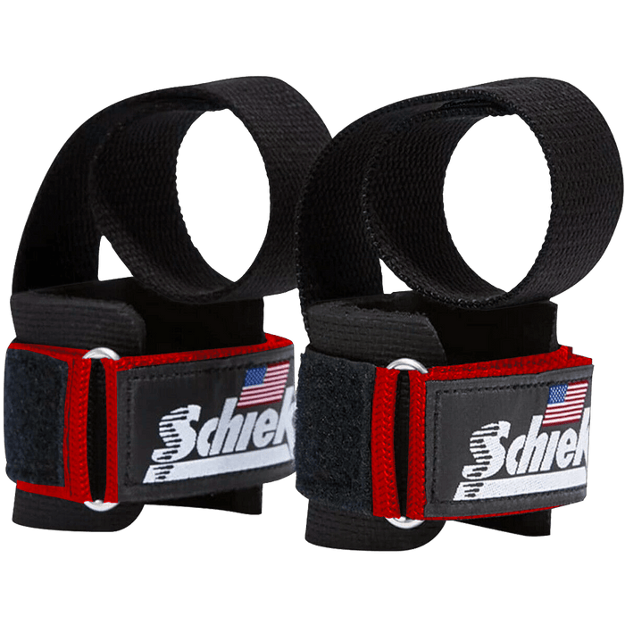 Power Lifting Straps - Red