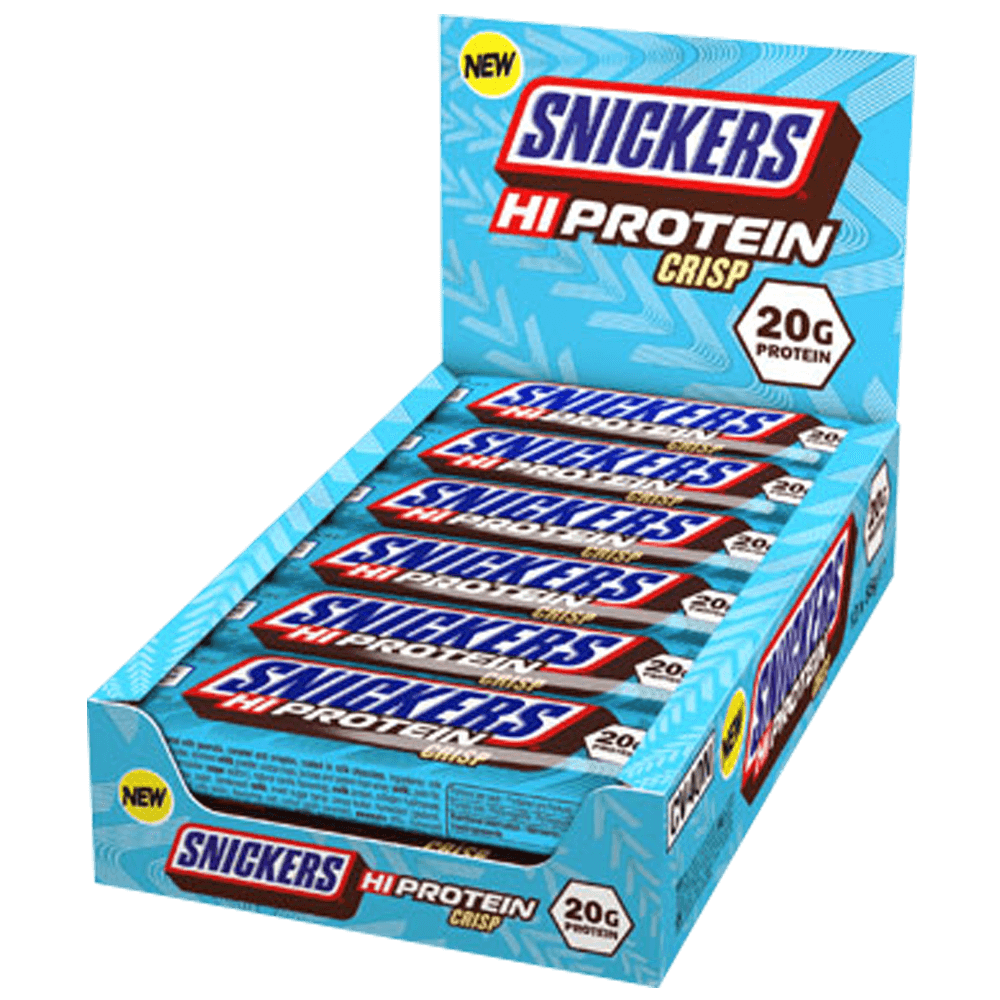 Snickers Hi-Protein Crisp Bar - 10x55g.