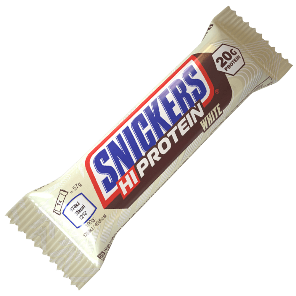 Snickers Hi-Protein White Bar 57 g. med 20 g. protein
