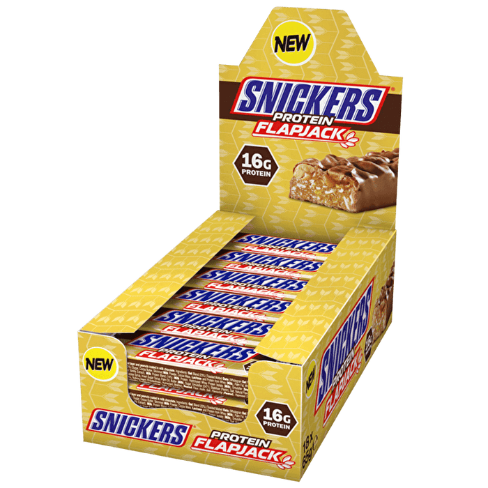 Snickers Protein Flapjack - 18x65g.