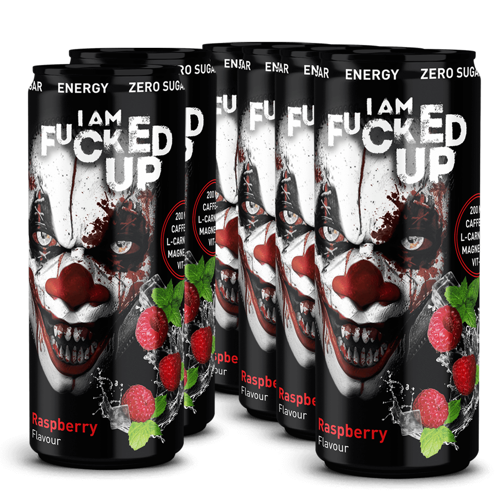 I Am Fucked Up Drink Raspberry - 6x330ml.