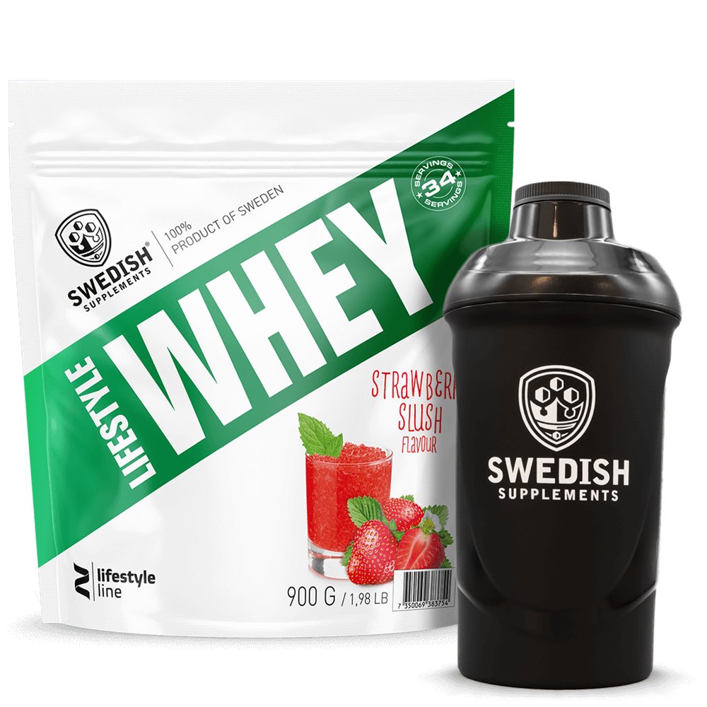 Lifestyle Whey Strawberry Slush - 900g.