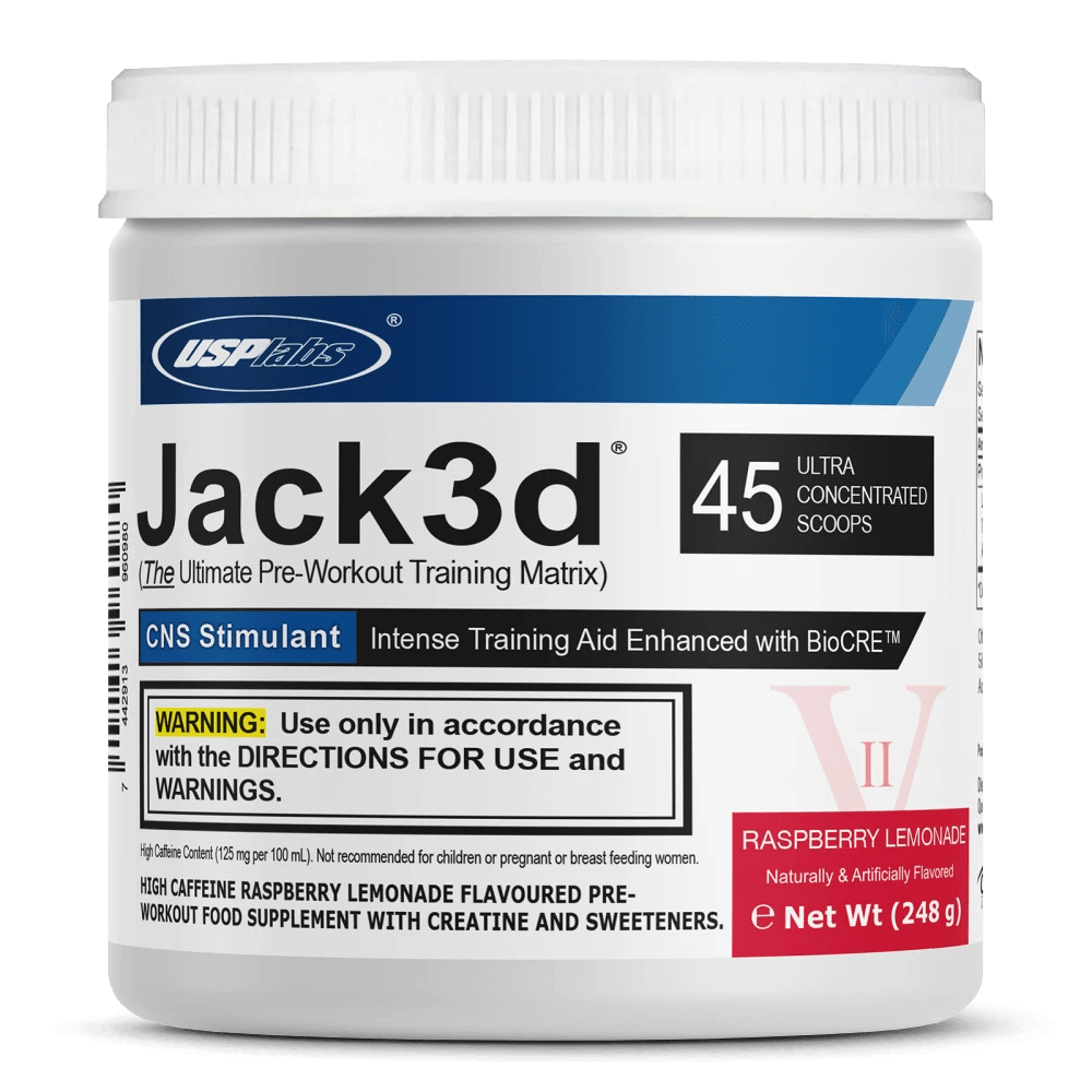 Jack3d Raspberry Lemonade - 45 serv.